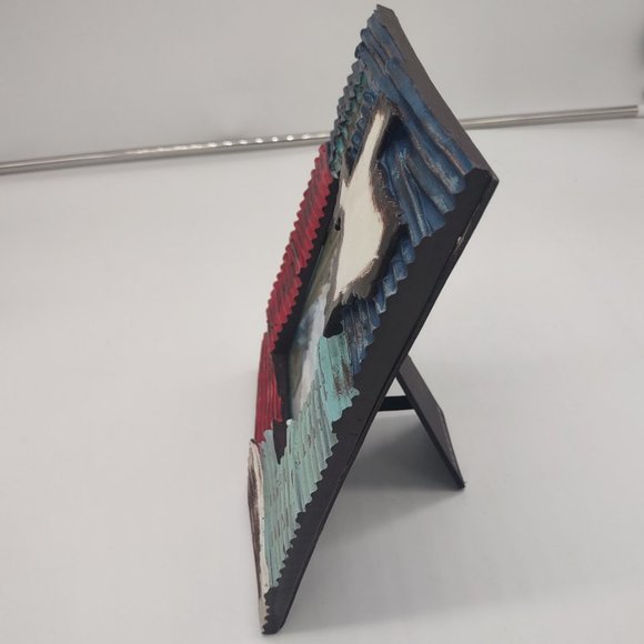 NWT BOGO 3 Dimensional Art Picture Frame 4x6 Texas Outline Buy One Get One Free - Picture 5 of 8